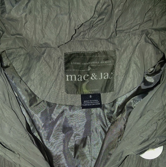Mac & Jac Lightweight Wrinkled  Coat - Picture 3 of 6
